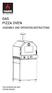 GAS PIZZA OVEN ASSEMBLY AND OPERATION INSTRUCTIONS FOR OUTDOOR USE ONLY ITEM NO HK0526