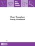 Heart Transplant Family Handbook #1684