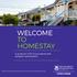 WELCOME TO HOMESTAY. A guide for ICTE-UQ students and program participants.