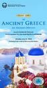Ancient Greece SAVINGS. an Aegean Odyssey. October 4 to 12, Newly Launched, Five-Star Small Ship Le Lapérouse