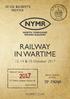 RAILWAY IN WARTIME. 13, 14 & 15 October 2017 KP NYMR.CO.UK