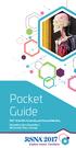 Pocket Guide. 103 rd Scientific Assembly and Annual Meeting November 26 to December 1 McCormick Place, Chicago