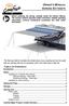 OWNER'S MANUAL AWNING EXTEND R TABLE OF CONTENTS