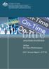 AVIATION STATISTICS. Airline On Time Performance Annual Report OTP 55