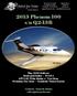 2013 Phenom 100 s/n Q2-13B