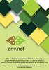 ENV.NET PROJECT IS FUNDED BY THE EUROPEAN UNION