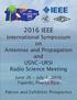 2016 IEEE. International Symposium on Antennas and Propagation and USNC-URSI Radio Science Meeting. June 26 - July 1, 2016 Fajardo, Puerto Rico