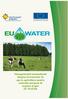 Managementul transnational integrat al resurselor de apa in agricultura pentru controlul european de urgenta al apei EU WATER