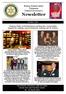 Rotary District 9830 Tasmania District Governor s. Newsletter. October 2014