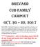 Brevard Cub family campout Oct , 2017