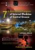 WELCOME MESSAGE 7th International Congress of Internal Medicine of Central Greece March, 2015 Larissa, Greece.