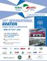 Aviation. 15th International. trade show & Convention. April 19th to 21th,