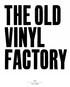 THE OLD VINYL FACTORY: SOMETHING S COMING, SOMETHING GOOD