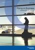 Flying on Business a Study of the UK Business Air Travel Market