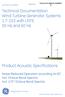Technical Documentation Wind Turbine Generator Systems with LNTE 50 Hz and 60 Hz
