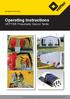 Operating Instructions VETTER Pneumatic Decon Tents