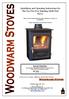 Installation and Operating Instructions for The Fox Fire Free Standing Multi Fuel Stove.