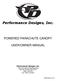 Performance Designs, Inc.