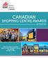 CANADIAN SHOPPING CENTRE AWARDS WINNERS