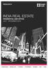 INDIA REAL ESTATE RESIDENTIAL AND OFFICE JULY - DECEMBER 2015