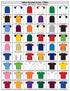 Pullover Baseball Jerseys / T-Shirts Dryflex - 100% Polyester - Moisture Wicking