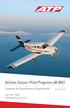 Airline Career Pilot Program (40 ME) Logbook & Endorsement Supplement ATPFlightSchool.com. Revised