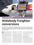 Widebody freighter conversions