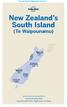 New Zealand s South Island (Te Waipounamu)