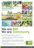 We are BSP. We are Community.