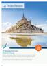 Visit the 11th century Mont-Saint-Michel, a UNESCO World Heritage site