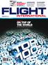 FLIGHT. on top of the world INTERNATIONAL. We rank aerospace s best performers. red alert the real risks of flying with the red arrows by pete collins