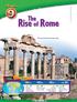 Rome. Rise. The of 500 B.C. 300 B.C. 100 B.C. A.D B.C. 27 B.C. Romans adopt the Twelve Tables. Rome controls most of Italy