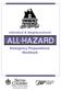 Individual & Neighbourhood ALL-HAZARD. Emergency Preparedness Workbook. Ministry of Public Safety and Solicitor General
