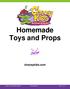 Homemade Toys and Props choosykids.com