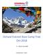 Figure 1. Oshwal Everest Base Camp Trek Oct /23 Oct Information Pack 4 March