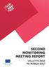 SECOND MONITORING MEETING REPORT