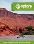 FISHER TOWERS RAFTING ADVENTURE PACKET