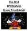 The 2018 EPCHS Music Disney Travel Guide