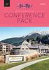HERITAGE EVENTS HERITAGE QUEENSTOWN CONFERENCE PACK