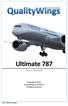 Ultimate 787 Users Manual. Copyright 2017 QualityWings Simulations All Rights Reserved. Rev: Initial Release