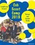 Cub Scout Camp Longhouse Council. Parent and Leader Guide. Prepared. For Life.