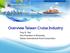 Overview Taiwan Cruise Industry. Ting Yi, Tsai Vice President of Business, Taiwan International Ports Corporation