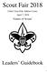 Scout Fair Leaders Guidebook. Games of Scouts. Chula Vista Elite Athlete Center April 7, 2018