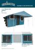 ASSEMBLY & CARE INSTRUCTIONS. 7 x4 TRAILER TENT SERIES 4 9. OPTIONAL SUNROOM Wall and floor kit. OPTIONAL SPARE ROOM Roof, wall and floor kit
