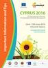 CYPRUS th International Conference on Sustainable Solid Waste Management
