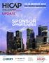 15-16 MARCH 2016 PAN PACIFIC SINGAPORE  SPONSOR OPPORTUNITIES HOSTED BY: HICAP UPDATE IS HELD IN CONJUNCTION WITH