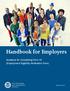 Handbook for Employers