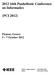 th Panhellenic Conference on Informatics (PCI 2012) Piraeus, Greece 5 7 October IEEE Catalog Number: ISBN: CFP1263E-PRT