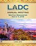 ANNUAL MEETING. Seattle, Washington May 2-5, 2018 LADC.ORG