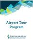 Airport Tour Program